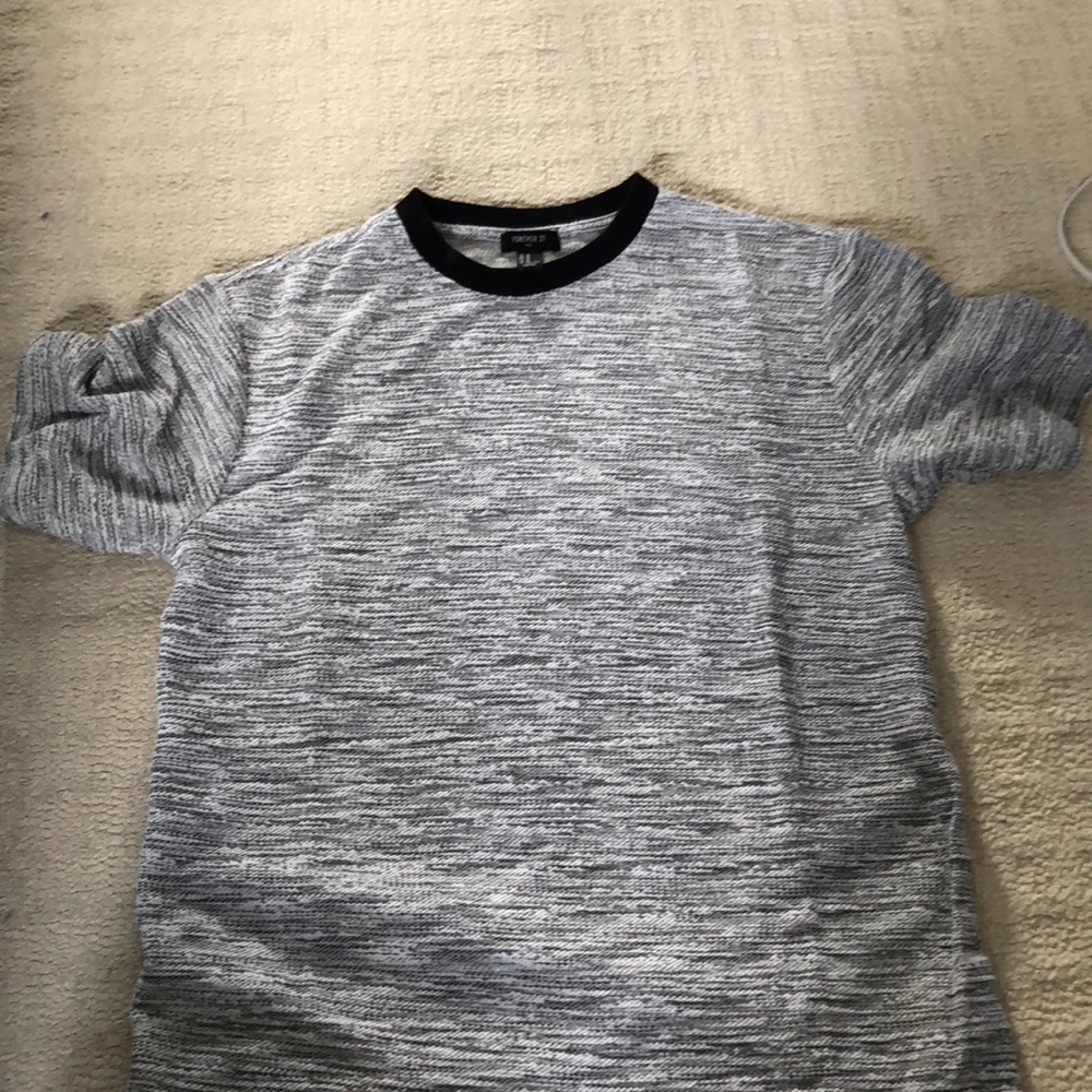 Black and White Cotton Shirt